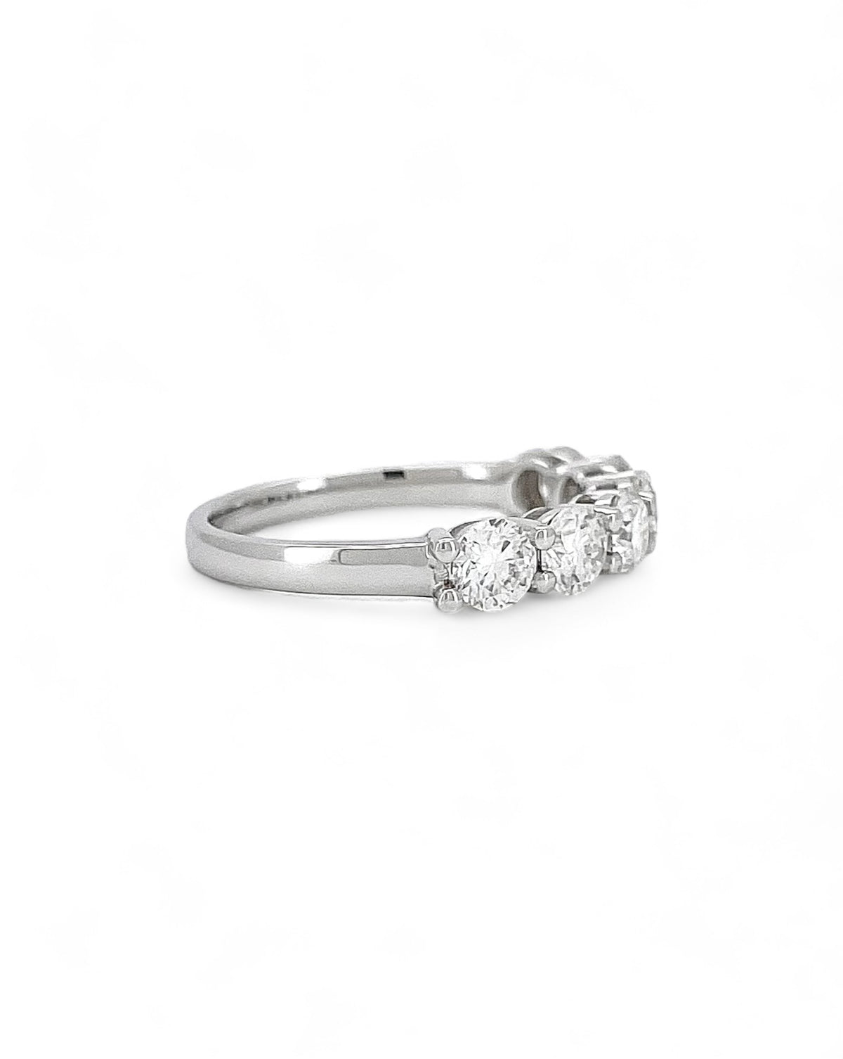 Promise Moissanite Band Ring