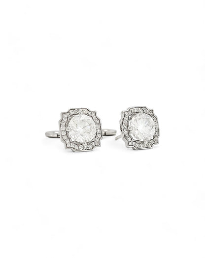 Empress Aura Moissanite Earrings