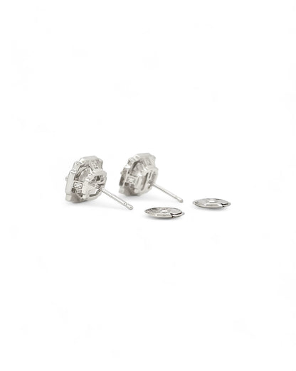 Empress Aura Moissanite Earrings