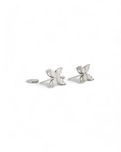 Whisper Round Moissanit Earrings