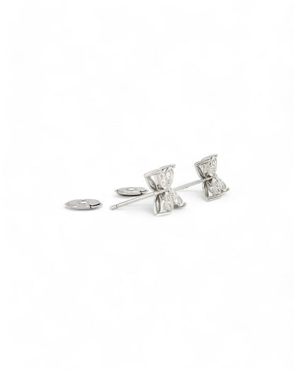 Whisper Round Moissanit Earrings