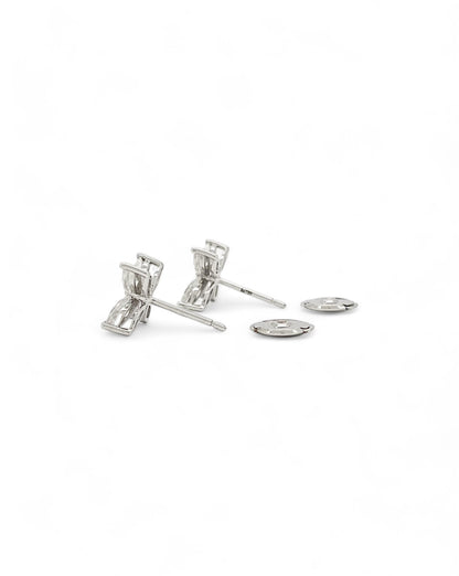 Whisper Round Moissanit Earrings