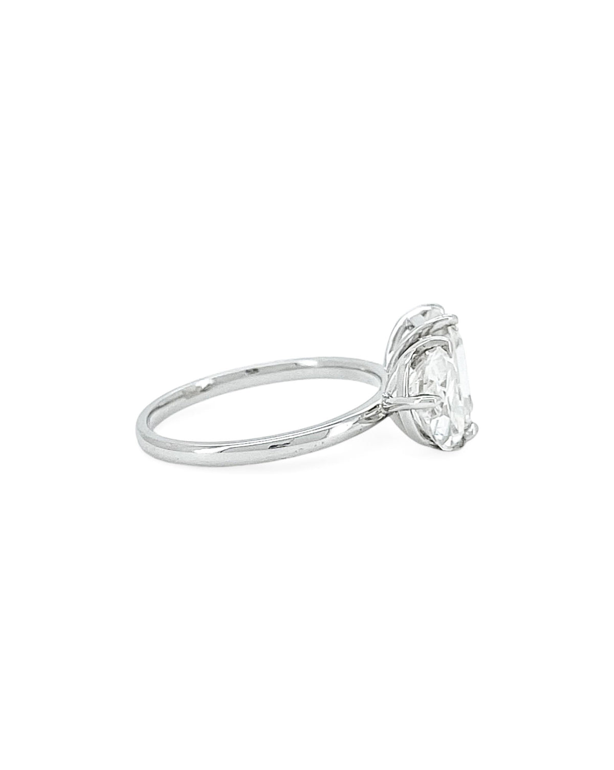 Toi et Moi Personalized Moissanite Ring