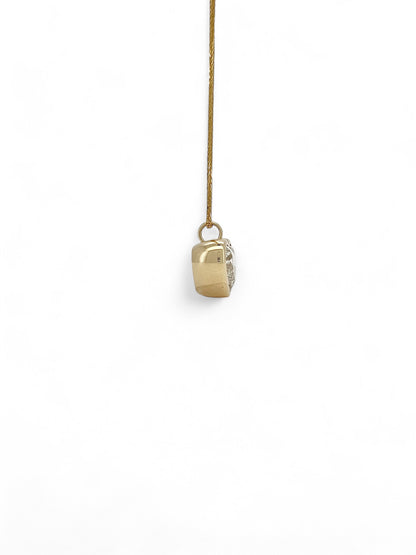 Tipsy Heart of Light Diamond Pendant