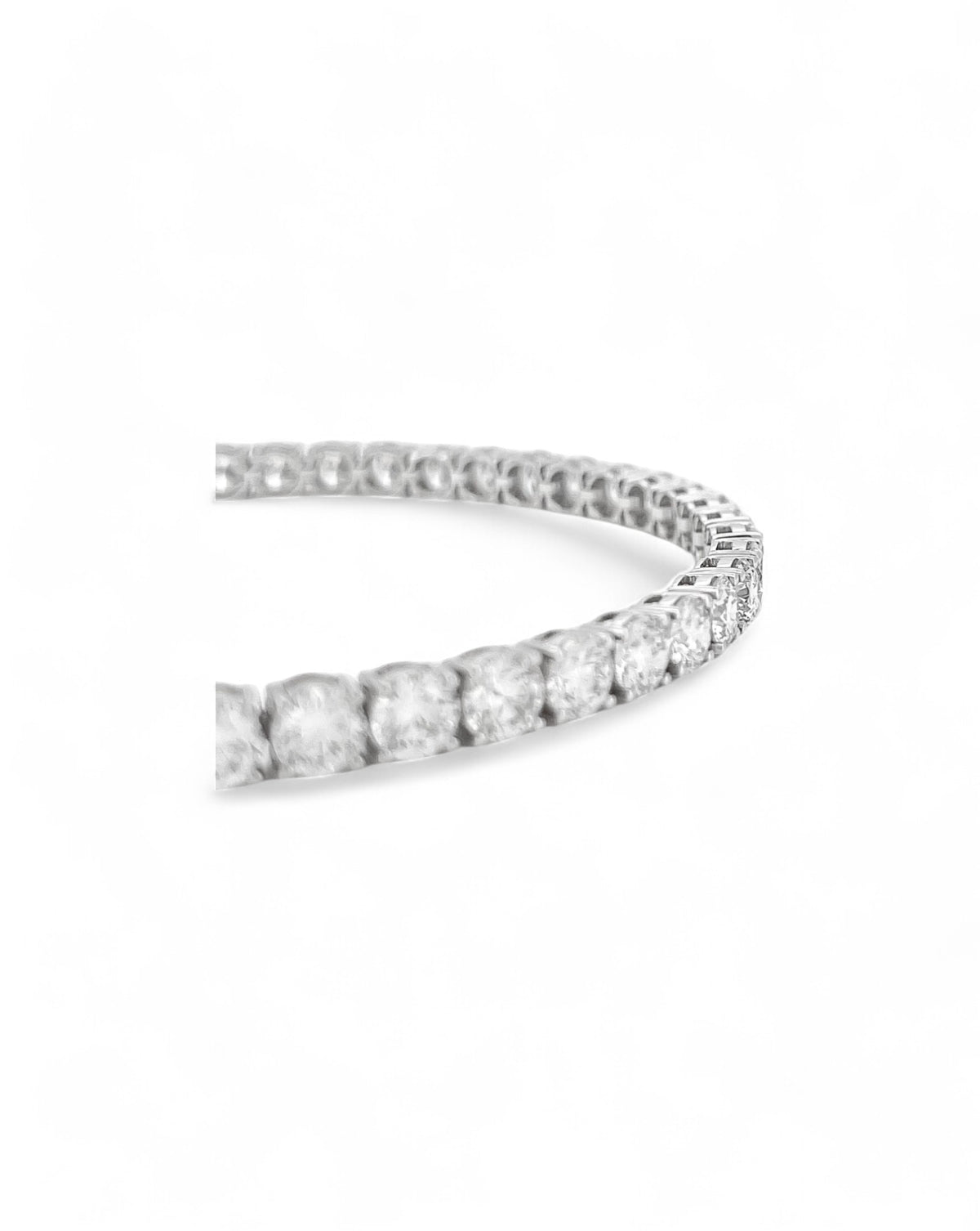 Moonlight Round Lab Diamond Tennis Bracelet