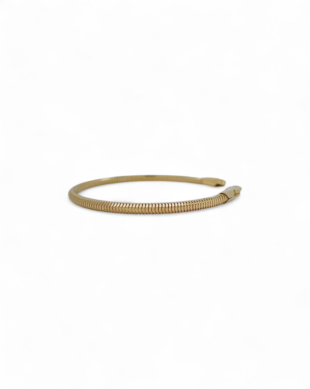 Heirloom Serpentine Gold Cuff