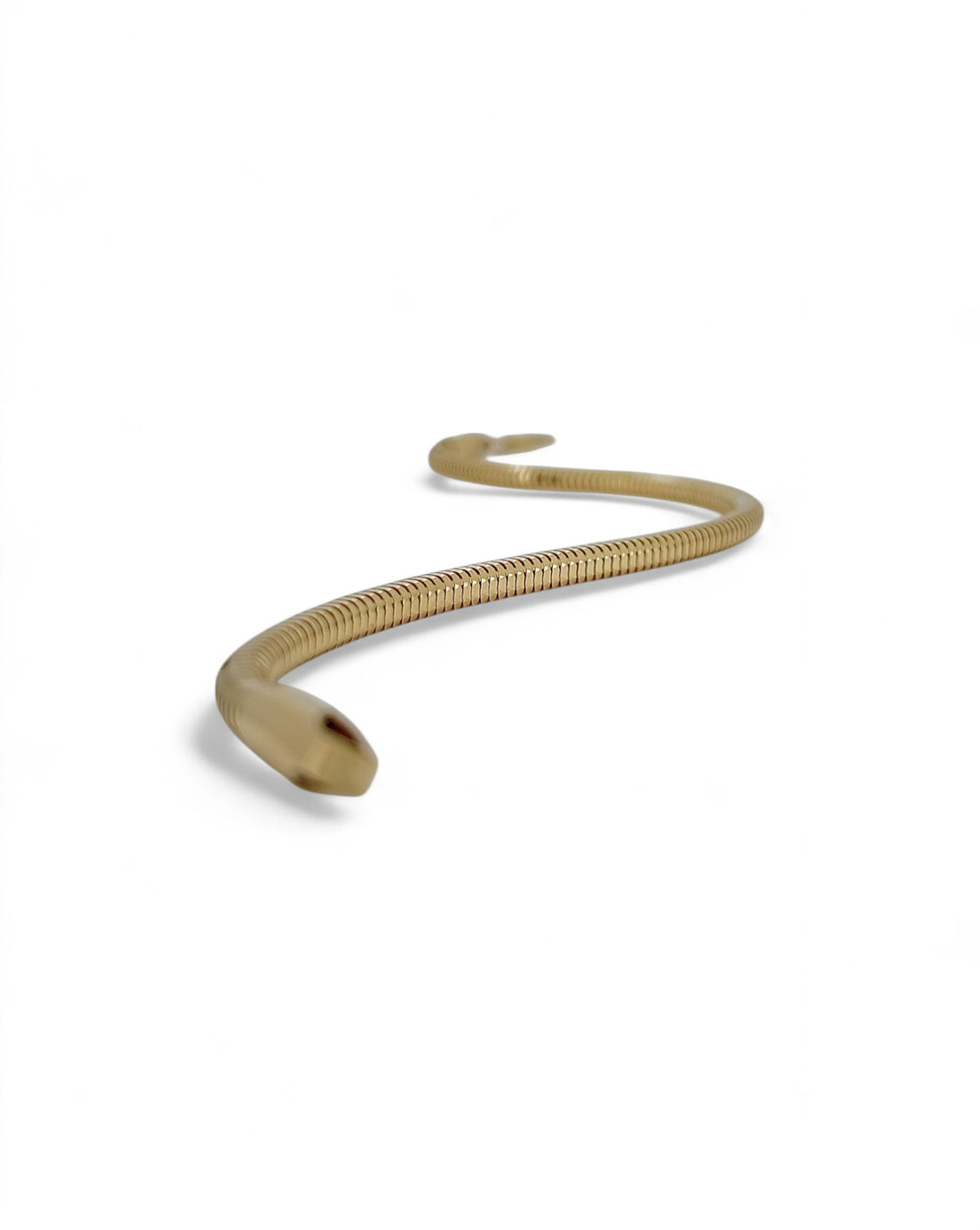 Heirloom Serpentine Gold Cuff