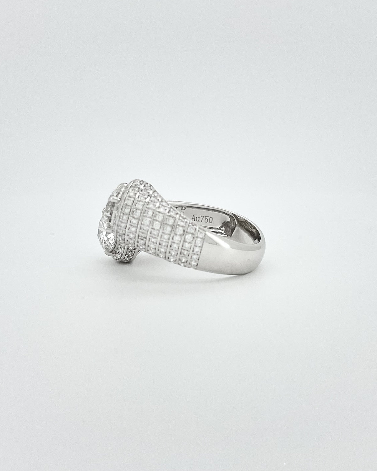 Heirloom Celestial Duo Diamond Signet Rings