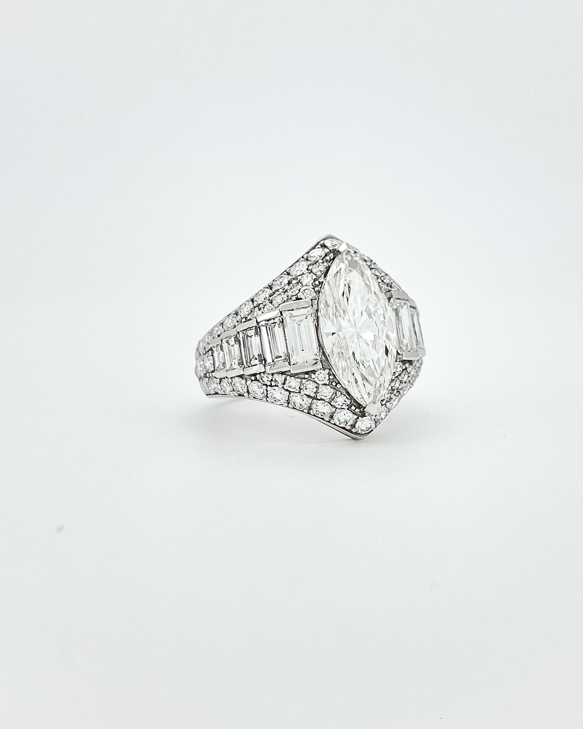 Heirloom Majestic Marquise Diamond Statement Ring