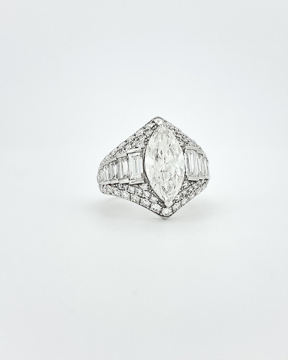 Heirloom Majestic Marquise Diamond Statement Ring