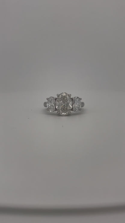 Tipsy East-west Set Marquise Diamond Ring