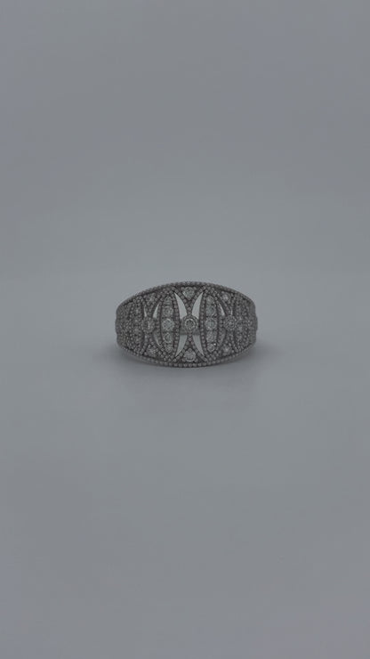 Heirloom Lace Glamour Diamond Ring