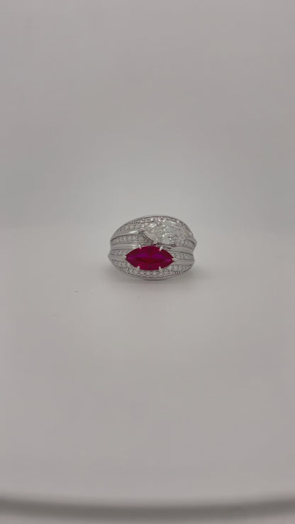 Heirloom Royal Blossom Diamond Ring
